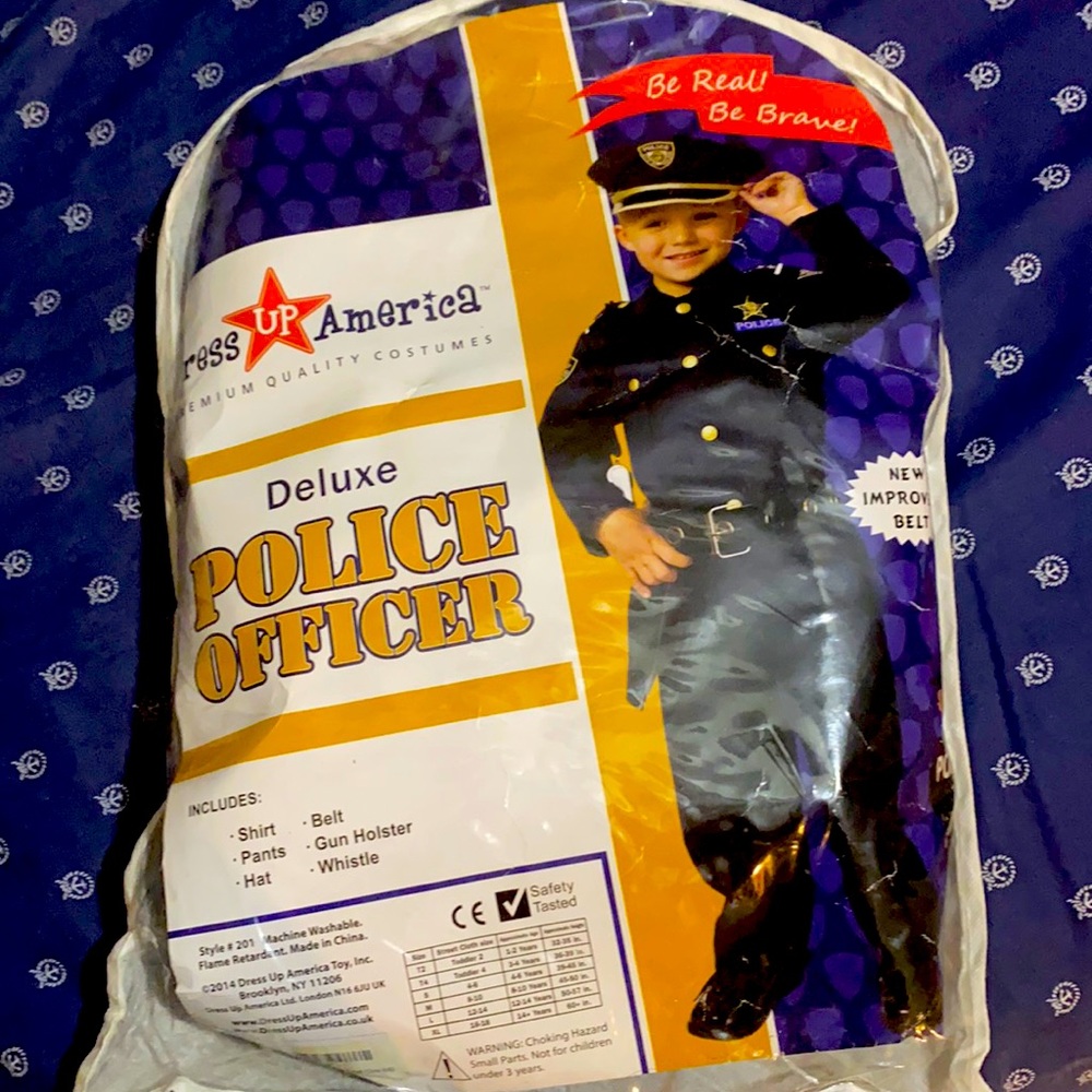 Police costume for kid